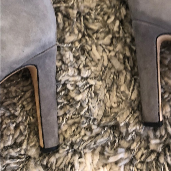 ANTONIO MELANI Gray Suede Boots - Picture 4 of 6